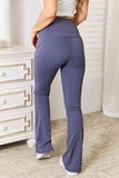 Wide Waistband Bootcut Sports Pants