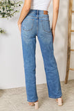 Full Size High Waist Distressed Jeans