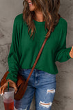 Full Size Round Neck Long Sleeve T-Shirt