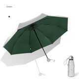 8 Ribs Pocket Mini Umbrella Anti UV Sun Umbrella Rain Windproof Light Folding Portable Umbrellas for Women Men