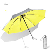 8 Ribs Pocket Mini Umbrella Anti UV Sun Umbrella Rain Windproof Light Folding Portable Umbrellas for Women Men