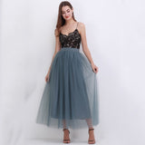 Lace Princess Fairy 4 layers 100 cm Voile Tulle Skirt Bouffant Puffy Skirt Long Tutu Skirts