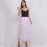 Lace Princess Fairy 4 layers 100 cm Voile Tulle Skirt Bouffant Puffy Skirt Long Tutu Skirts