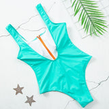 Zipper One Piece Swimsuit Women Swimwear Bodysuit Swimsuit Push Up Monokini Bathing Suit Summer Beachwear