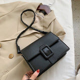 Handbags Bags Trend Tote Black Crossbody Casual Simple Pu Leather