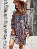 Floral Loose Dress Hot Boho Beach Style Office Lady Clothing Soft Casual Dress