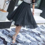 Tulle Skirt Knee Tutu Girl Women Mini Skirts Meash Skirt Elegant Wedding Holiday Beach Skirts